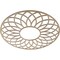 Ekena Millwork Cannes Wood Fretwork Pierced Ceiling Medallion, Hickory, 40"OD x 13 5/8"ID x 3/8"T CMWP40X40X0375CNHI - alternate 3